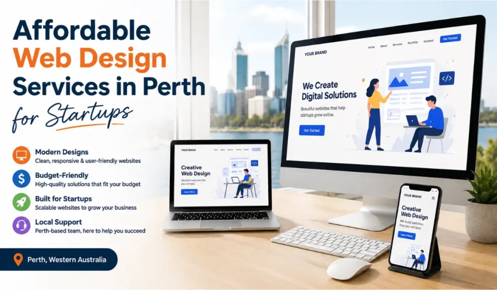 Affordable Web Design Services in Perth for Startups